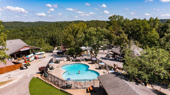 The pool at the park